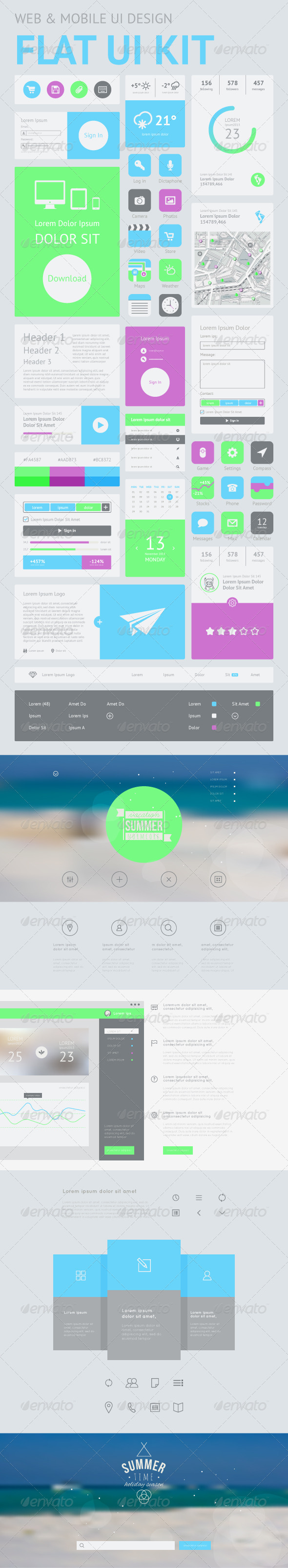 GraphicRiver One Page Website Design Template 8165066 GraphicRiver One Page Website Design Template 8165066