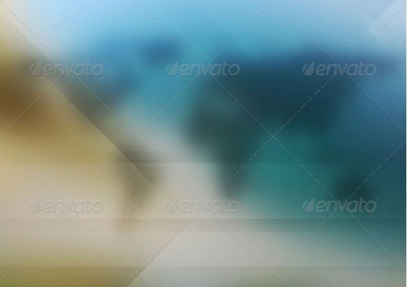 Abstract Blurred World Map Background Abstract Blurred World Map Background