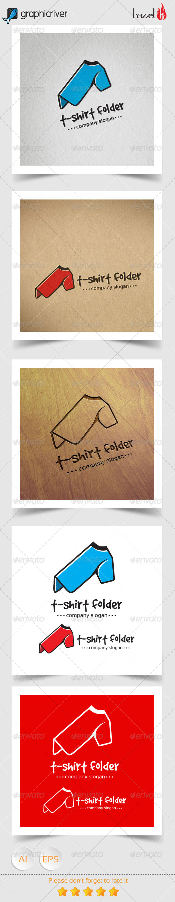 GraphicRiver T-shirt Folder Logo 8167318 GraphicRiver T-shirt Folder Logo 8167318