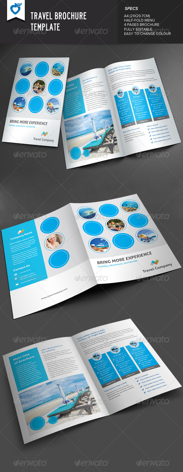 GraphicRiver Travel Brochure 8167526 GraphicRiver Travel Brochure 8167526