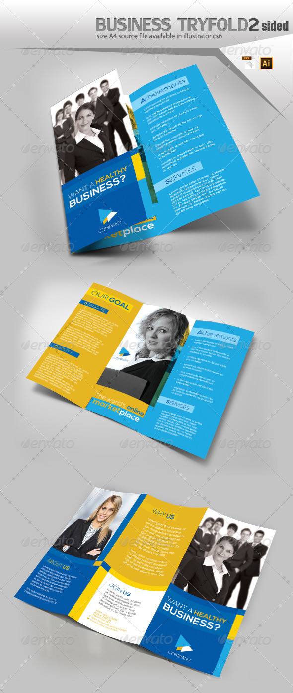 GraphicRiver Company Trifold Brochure 8167658 GraphicRiver Company Trifold Brochure 8167658