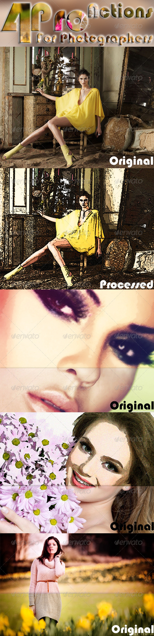 GraphicRiver 4 Pro Actions For Photographers 8168972 GraphicRiver 4 Pro Actions For Photographers 8168972