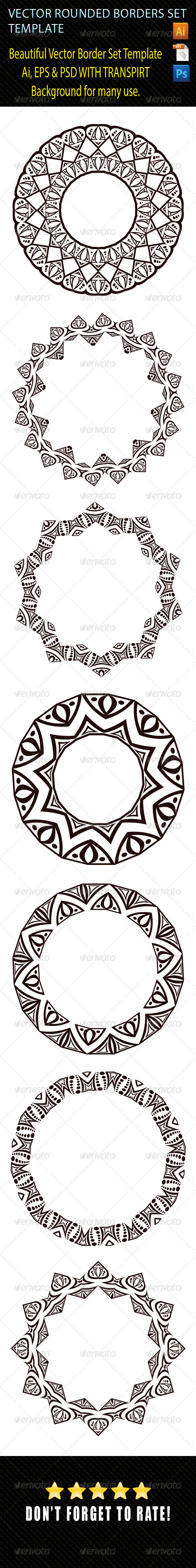 GraphicRiver Vector Rounded Borders Set 02 8169013 GraphicRiver Vector Rounded Borders Set 02 8169013