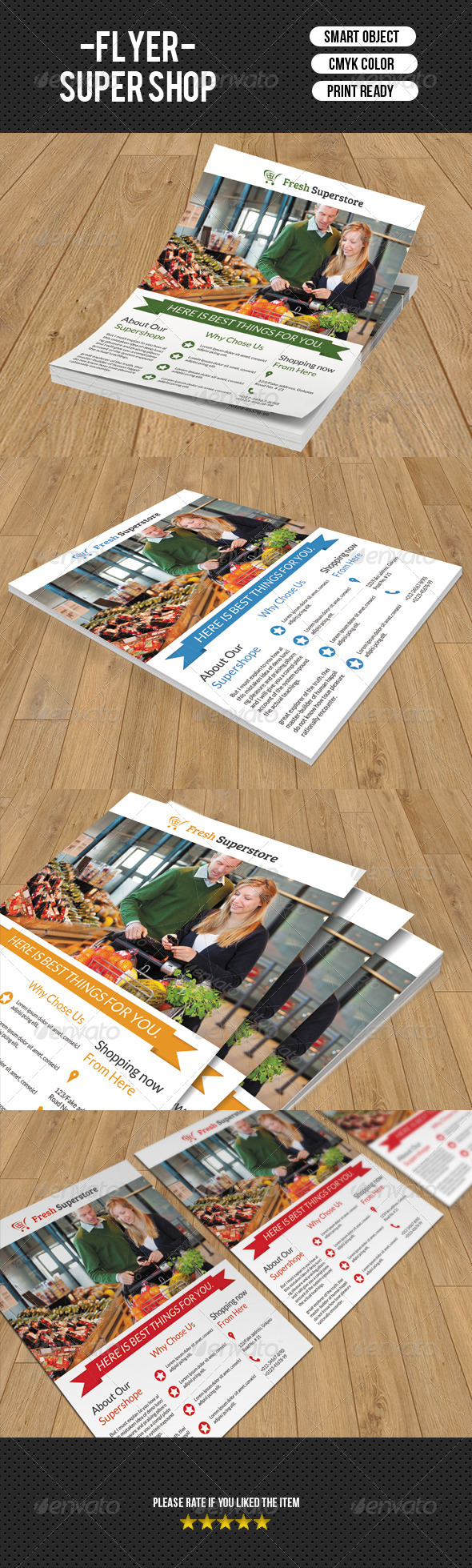 GraphicRiver Super Shop Flyer Simple 8169064 GraphicRiver Super Shop Flyer Simple 8169064