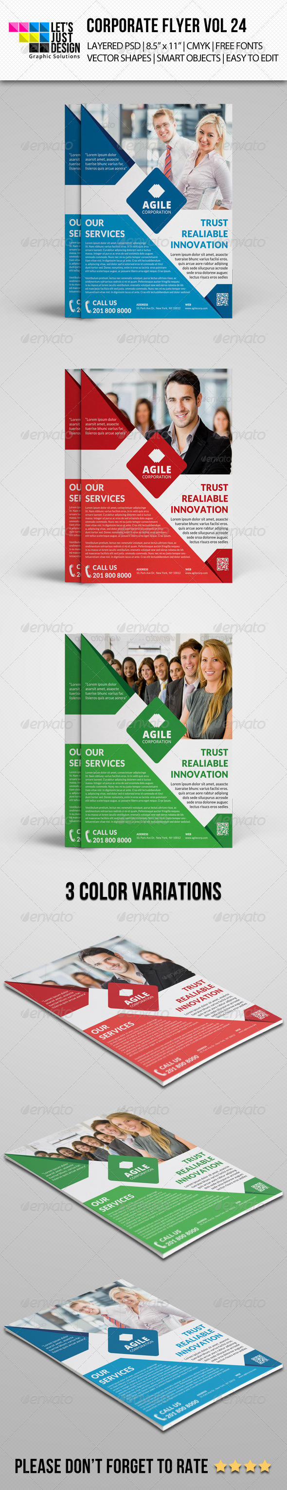 GraphicRiver Corporate Flyer Template Vol 24 8169582 GraphicRiver Corporate Flyer Template Vol 24 8169582