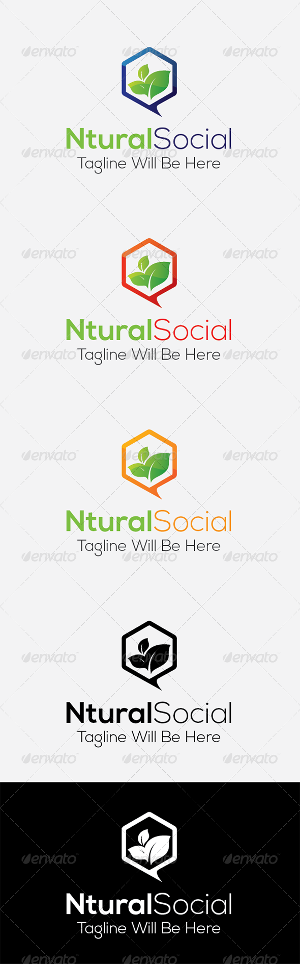 GraphicRiver Natural Social 8170118 GraphicRiver Natural Social 8170118