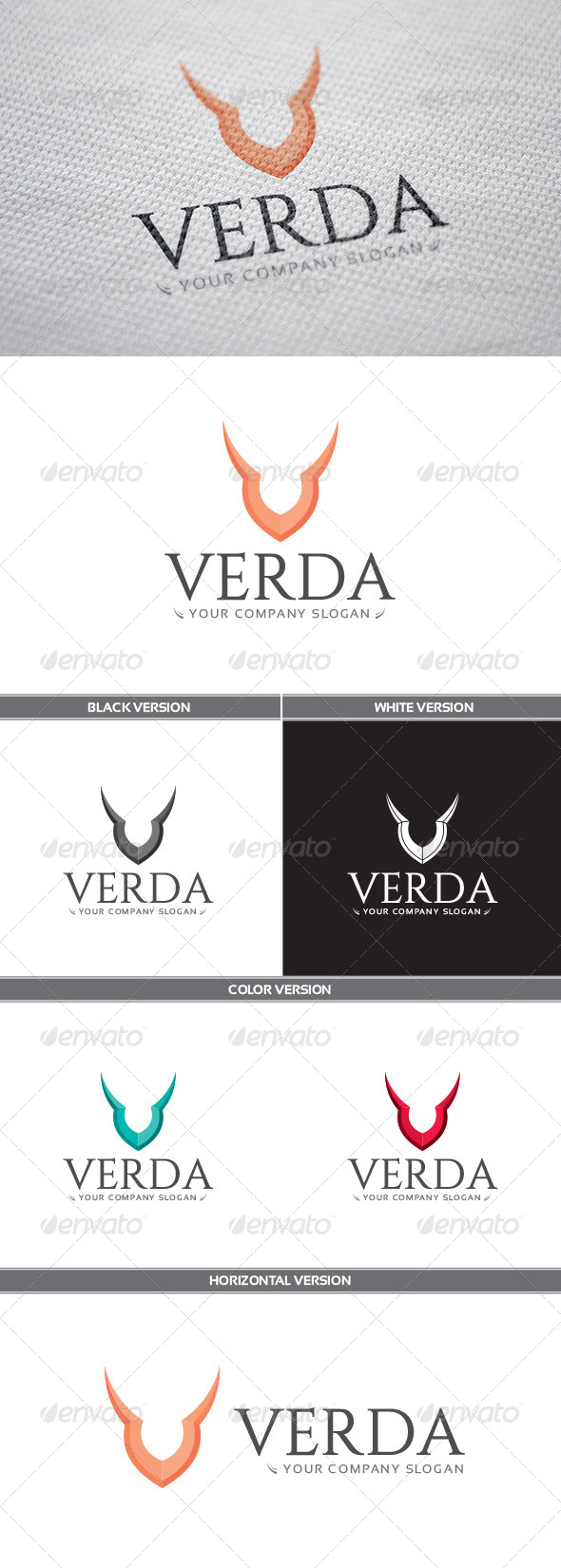 GraphicRiver Verda Logo 8173398 GraphicRiver Verda Logo 8173398