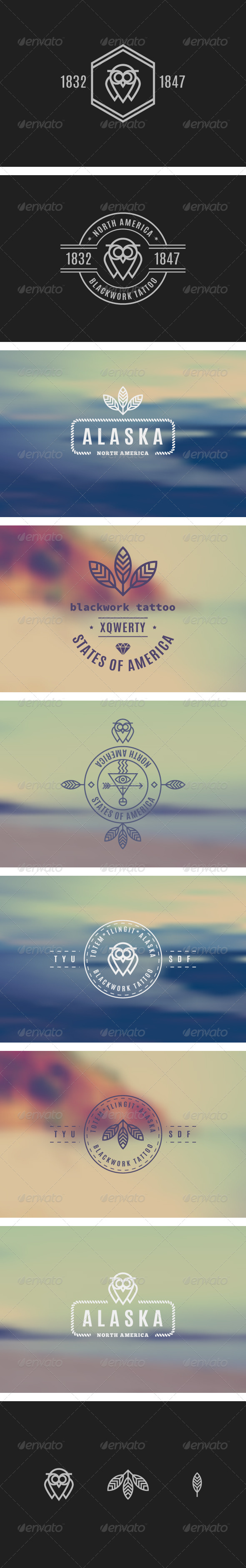 GraphicRiver Trendy Retro Vintage Insignias Pack 8173541 GraphicRiver Trendy Retro Vintage Insignias Pack 8173541
