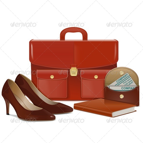 GraphicRiver Businesswoman Accessories 8174161 GraphicRiver Businesswoman Accessories 8174161