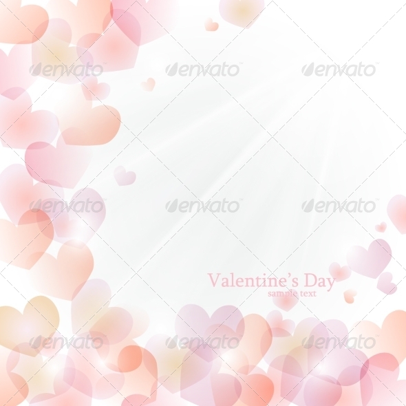 GraphicRiver Vector Bright Sunny Background of Hearts 8174628 GraphicRiver Vector Bright Sunny Background of Hearts 8174628
