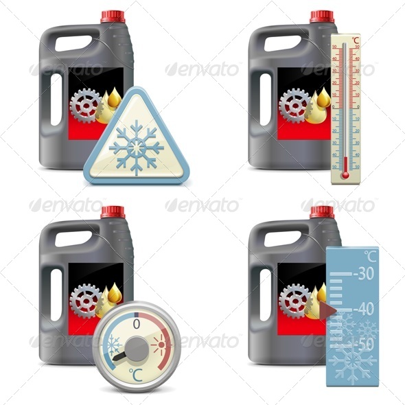 GraphicRiver Vector Winter Oil Icons 8174918 GraphicRiver Vector Winter Oil Icons 8174918