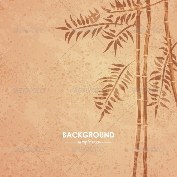 GraphicRiver Grunge Bamboo Background 8175004 GraphicRiver Grunge Bamboo Background 8175004
