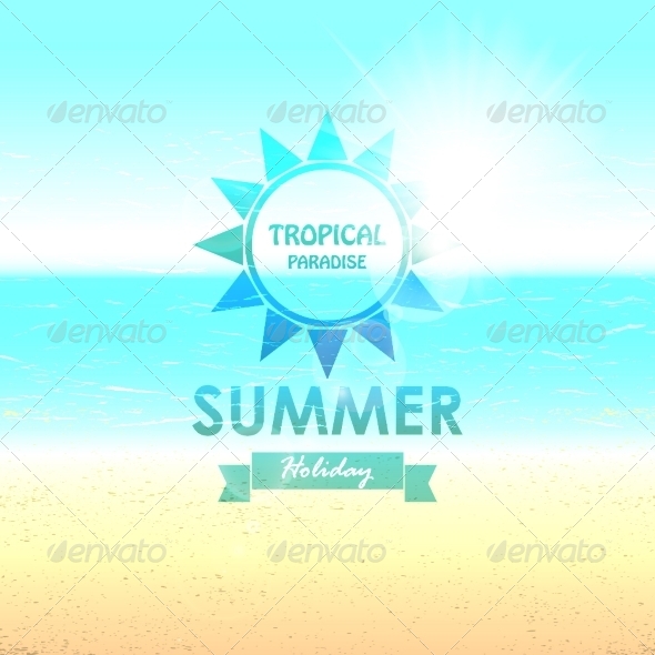 GraphicRiver Summer Background with Sunny Beaches 8175052 GraphicRiver Summer Background with Sunny Beaches 8175052