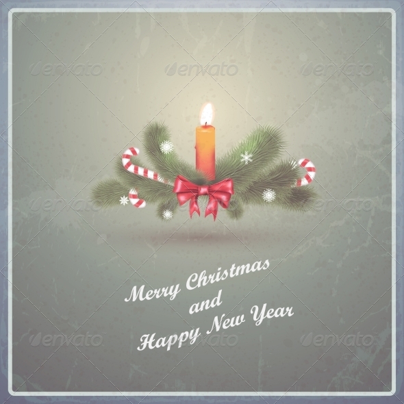 GraphicRiver Vintage Retro Design Merry Christmas and Happy New Year 8175267 GraphicRiver Vintage Retro Design Merry Christmas and Happy New Year 8175267