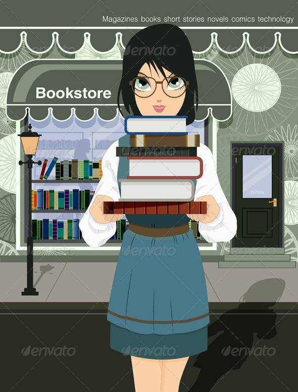 GraphicRiver Women Readers 8176928 GraphicRiver Women Readers 8176928