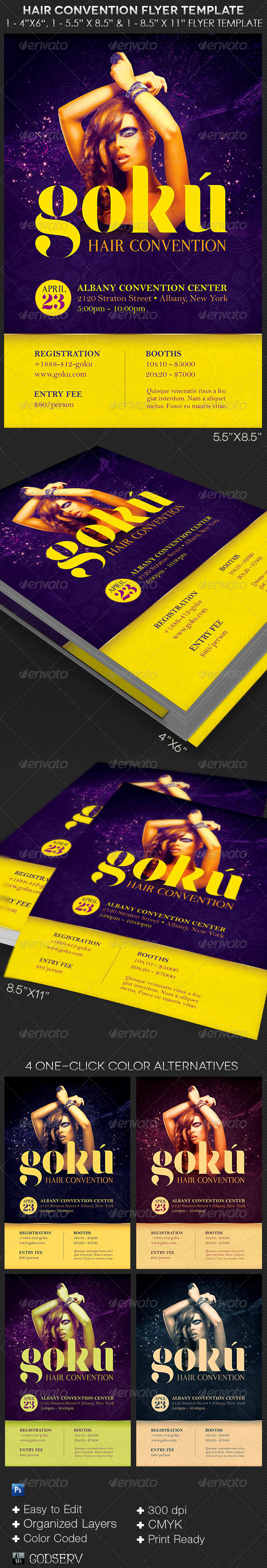 Fashion Convention Flyer Template