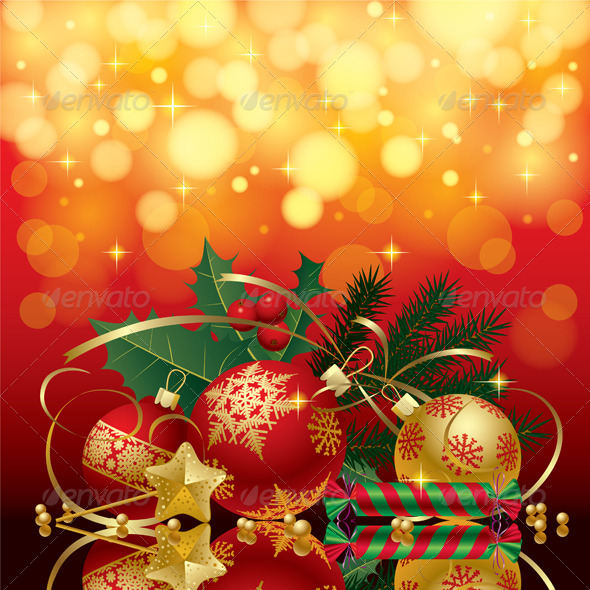 GraphicRiver Xmas Card 8177411 GraphicRiver Xmas Card 8177411