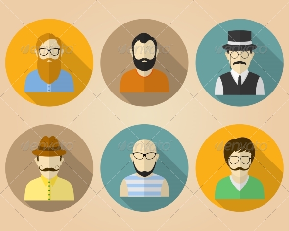 GraphicRiver Set of Male Avatars for Social Networks 8177780 GraphicRiver Set of Male Avatars for Social Networks 8177780