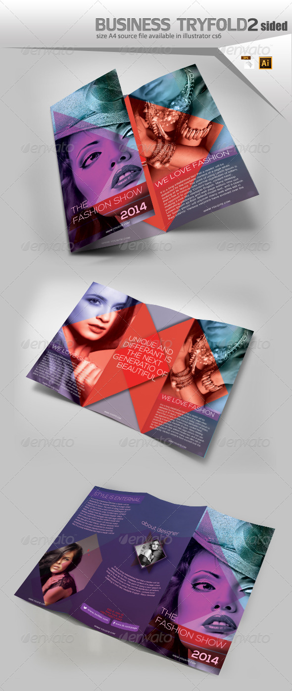 GraphicRiver Fashion Trifold Brochure 8178196 GraphicRiver Fashion Trifold Brochure 8178196