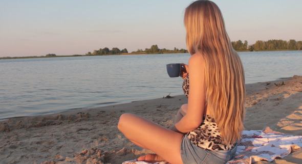 Girl On The Beach Girl On The Beach