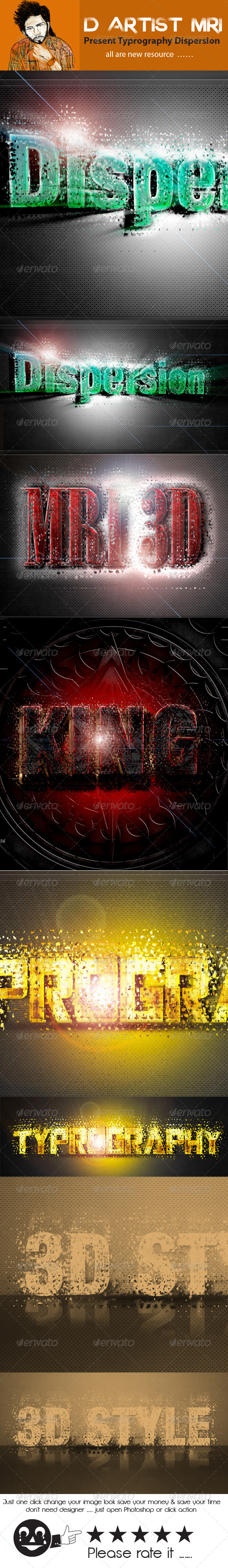 GraphicRiver Typrography Dispersion Action 8178973 GraphicRiver Typrography Dispersion Action 8178973