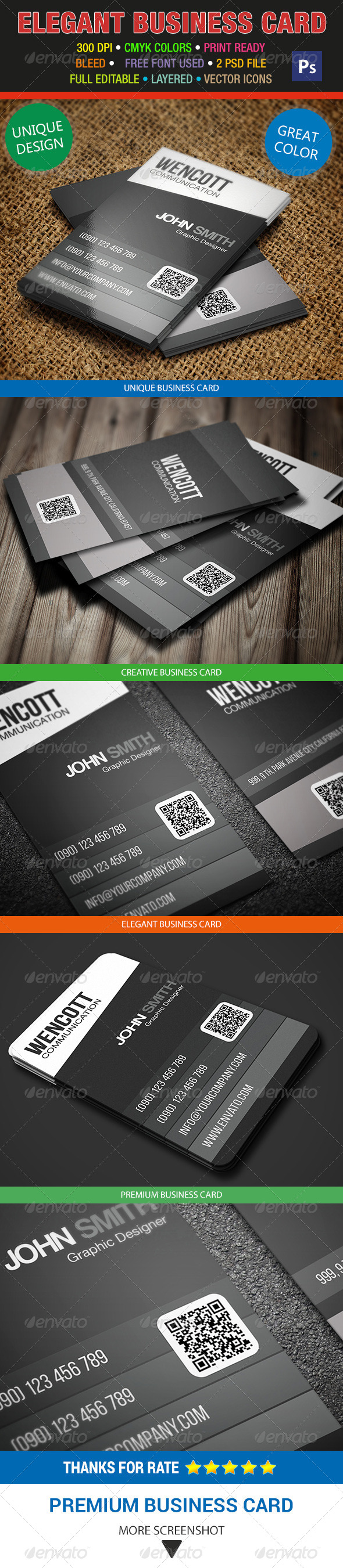 GraphicRiver Creative Business Card 272 8179452 GraphicRiver Creative Business Card 272 8179452
