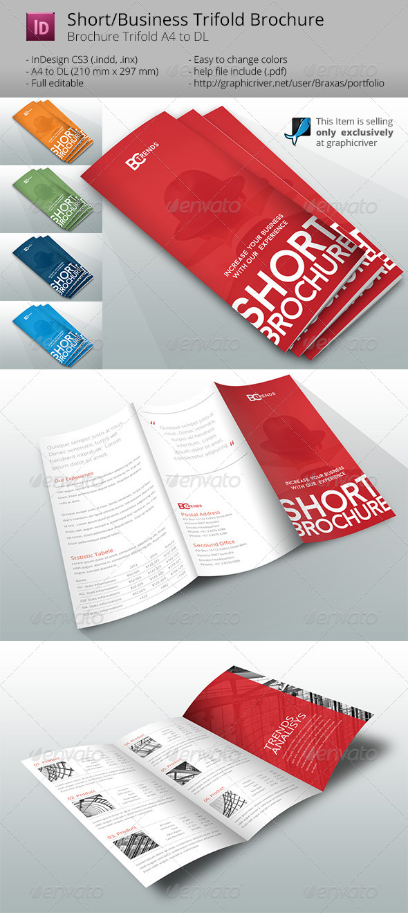 GraphicRiver Business Short Brochure 8179679 GraphicRiver Business Short Brochure 8179679