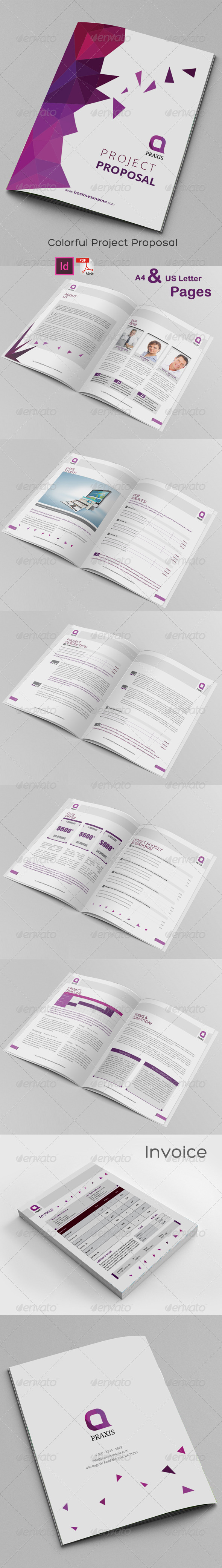 GraphicRiver Colorful Proposal Templates 8180793 GraphicRiver Colorful Proposal Templates 8180793