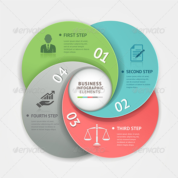 GraphicRiver Modern Infographic Circle Origami Style 8181166 GraphicRiver Modern Infographic Circle Origami Style 8181166
