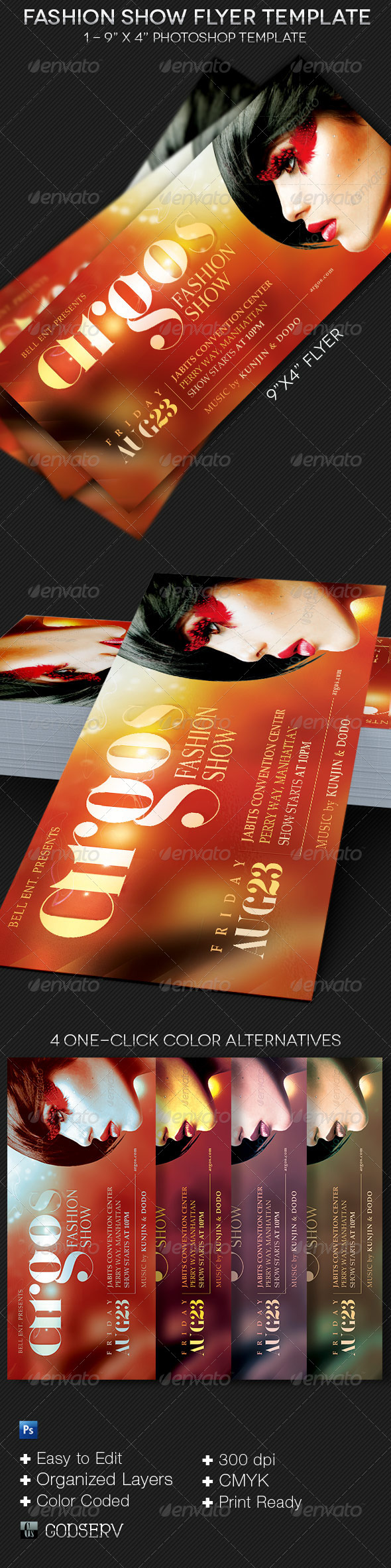 Fashion Show Flyer Template - Events Flyers