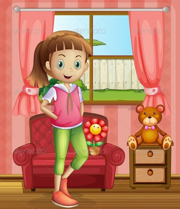 Girl Inside the House Girl Inside the House