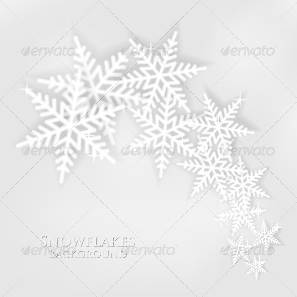 GraphicRiver Snowflakes Background 8184445 GraphicRiver Snowflakes Background 8184445