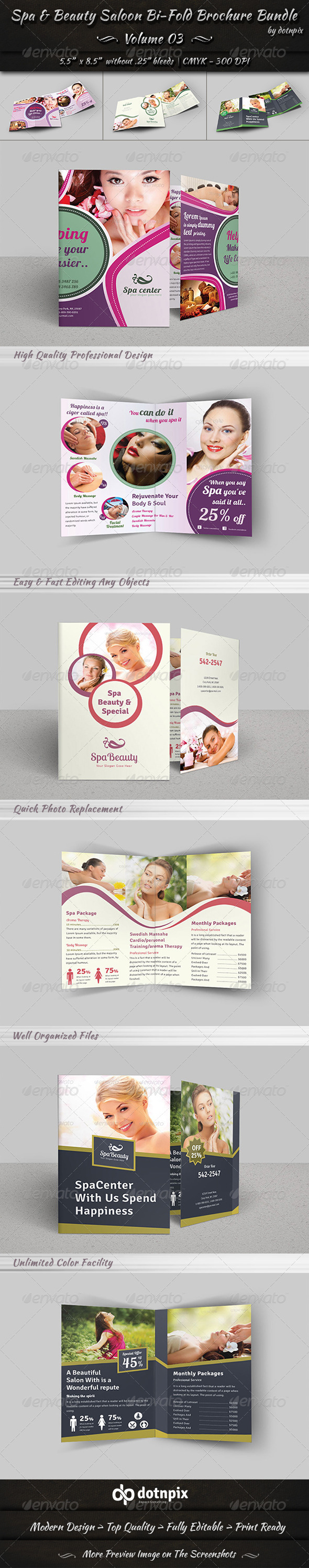 GraphicRiver Spa & Beauty Saloon Bi-Fold Brochure Bundle v3 8184478 GraphicRiver Spa & Beauty Saloon Bi-Fold Brochure Bundle v3 8184478