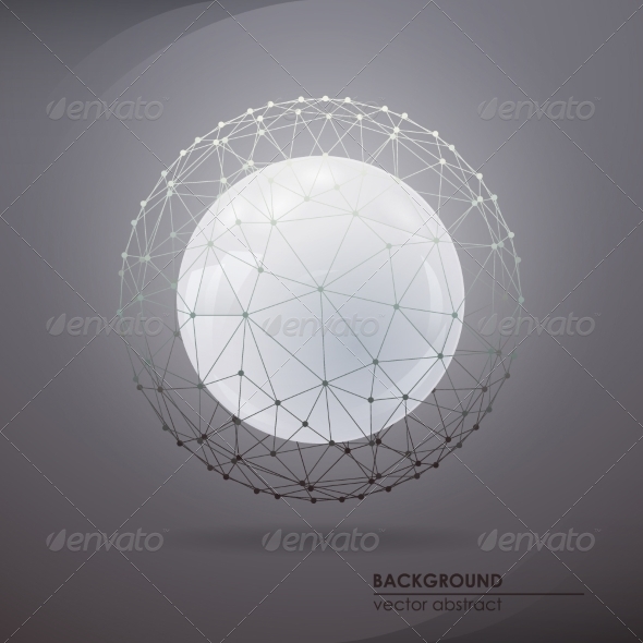 GraphicRiver Round Molecular Lattice 8184949 GraphicRiver Round Molecular Lattice 8184949