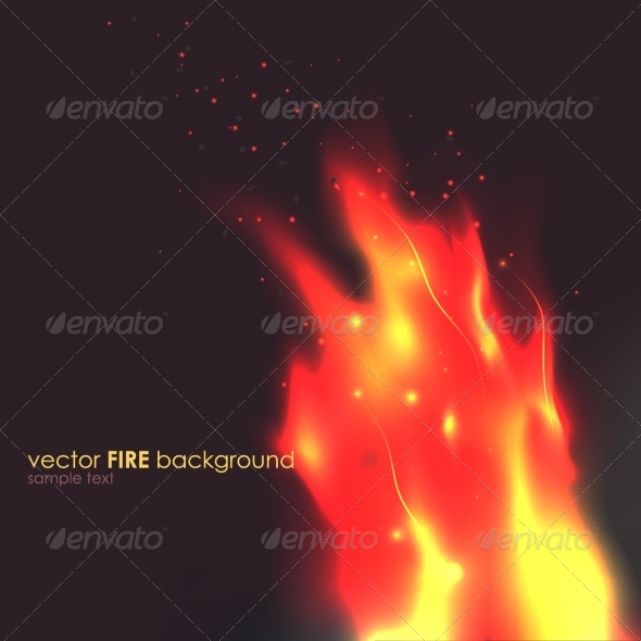 GraphicRiver Flames on Black Background 8184964 GraphicRiver Flames on Black Background 8184964