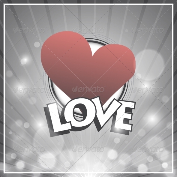 GraphicRiver Retro Design Love Background 8184965 GraphicRiver Retro Design Love Background 8184965