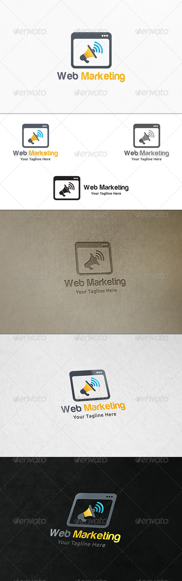 GraphicRiver Web Marketing Logo Template 8185957 GraphicRiver Web Marketing Logo Template 8185957