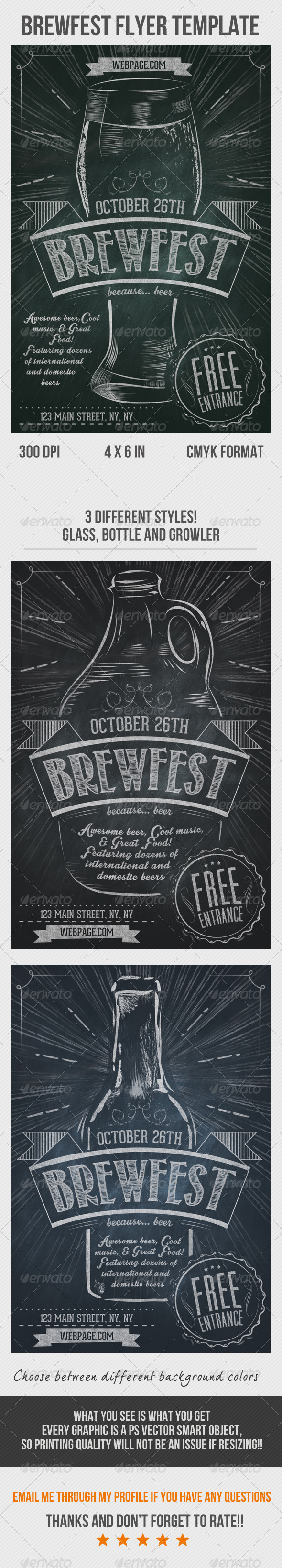 GraphicRiver Brewfest Flyer Template 8187565 GraphicRiver Brewfest Flyer Template 8187565