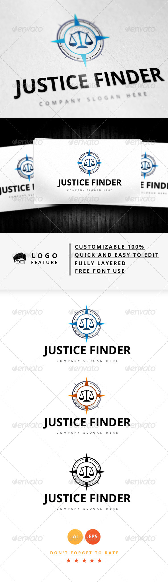 GraphicRiver Justice Finder Logo 8187730 GraphicRiver Justice Finder Logo 8187730