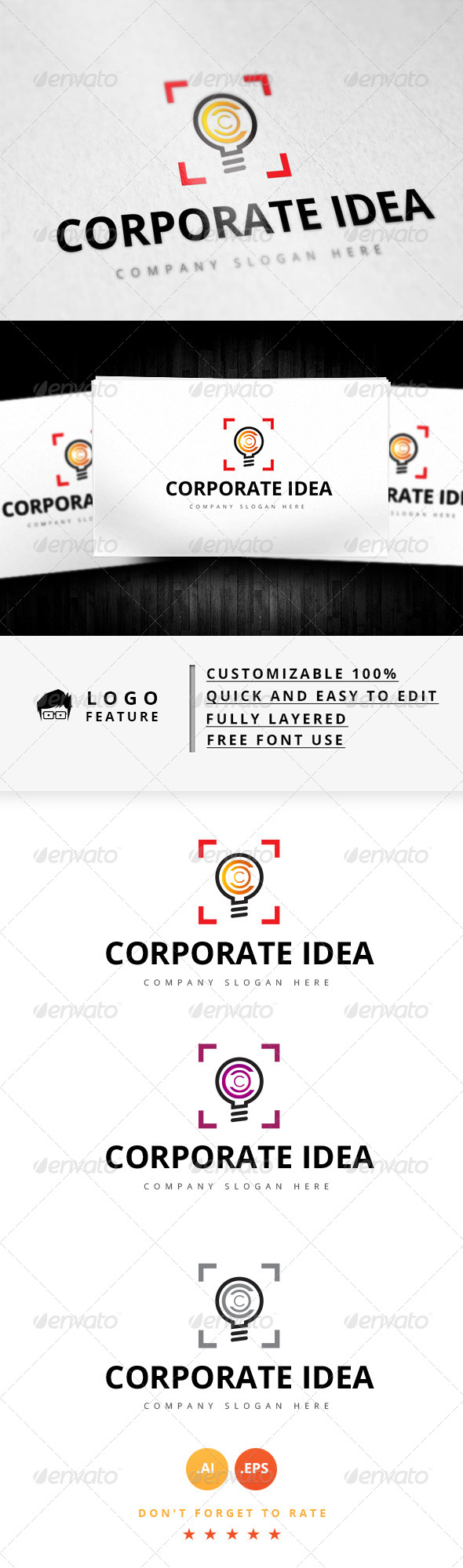 GraphicRiver Corporate Idea Logo 8187922 GraphicRiver Corporate Idea Logo 8187922