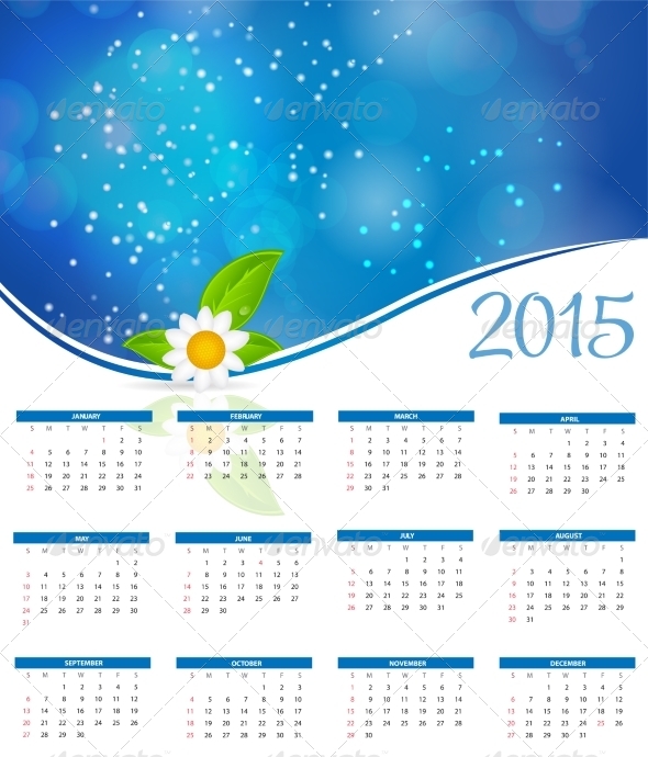 2015 New Year Calendar