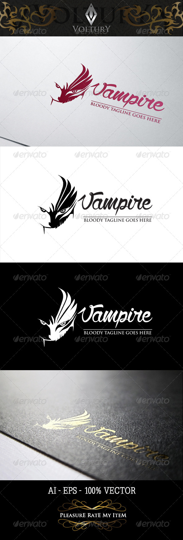 Vampire Logo Vampire Logo