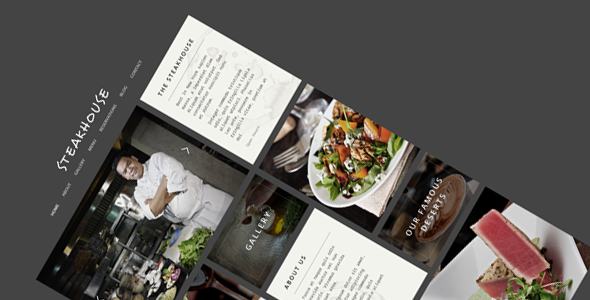 Steakhouse - Responsive Retina WP Restaurant