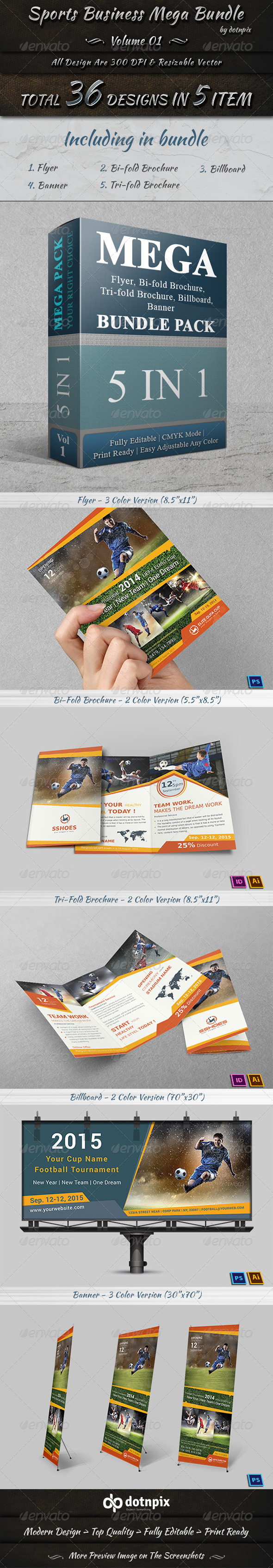 GraphicRiver Sports Business Mega Bundle Volume 1 8190511 GraphicRiver Sports Business Mega Bundle Volume 1 8190511