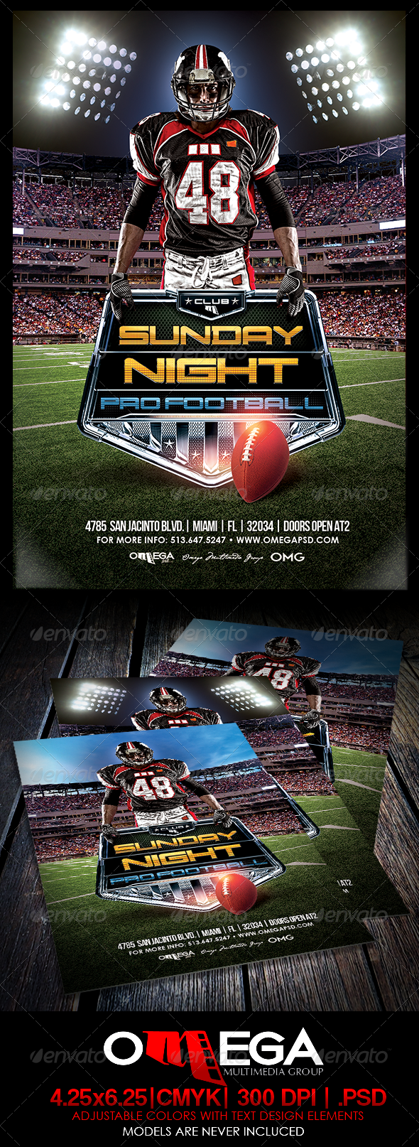 GraphicRiver Sunday Night Pro Ball 8190542 GraphicRiver Sunday Night Pro Ball 8190542