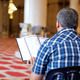 Reading the Quran in the Mosque