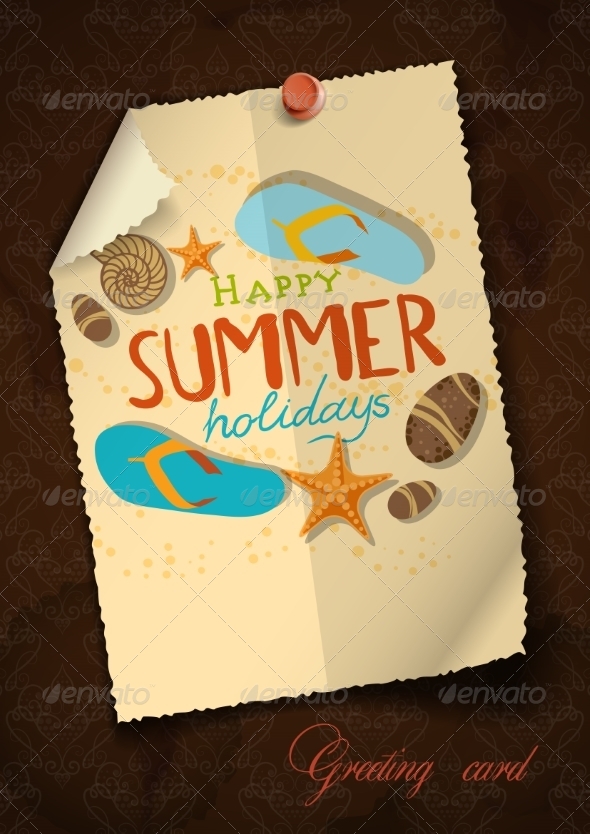 GraphicRiver Greeting Card Design Template 8191795 GraphicRiver Greeting Card Design Template 8191795
