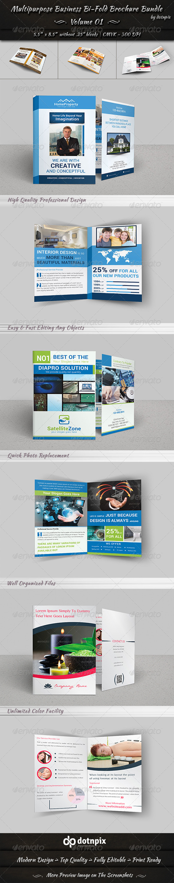 GraphicRiver Multipurpose Business Bi-Fold Brochure Bundle v1 8191819 GraphicRiver Multipurpose Business Bi-Fold Brochure Bundle v1 8191819