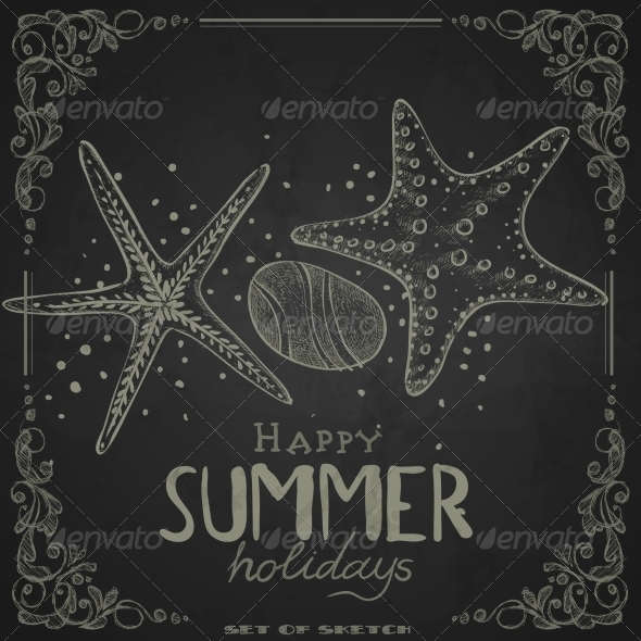 GraphicRiver Stylized Drawing with Chalk on Blackboard 8191830 GraphicRiver Stylized Drawing with Chalk on Blackboard 8191830
