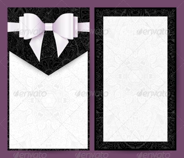 GraphicRiver Elegant Black and White Wedding Invitation 8193105 GraphicRiver Elegant Black and White Wedding Invitation 8193105